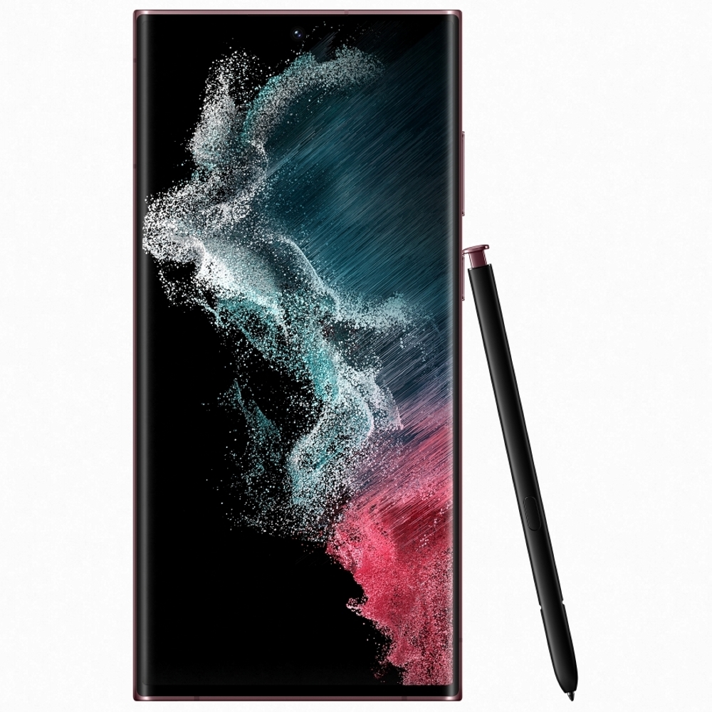 Samsung Galaxy S22 Ultra / 6.8 Dynamic AMOLED 2X 120Hz / Snapdragon 8 Gen 1 / 12GB / 512GB / 5000mAh / S908 Bordeaux