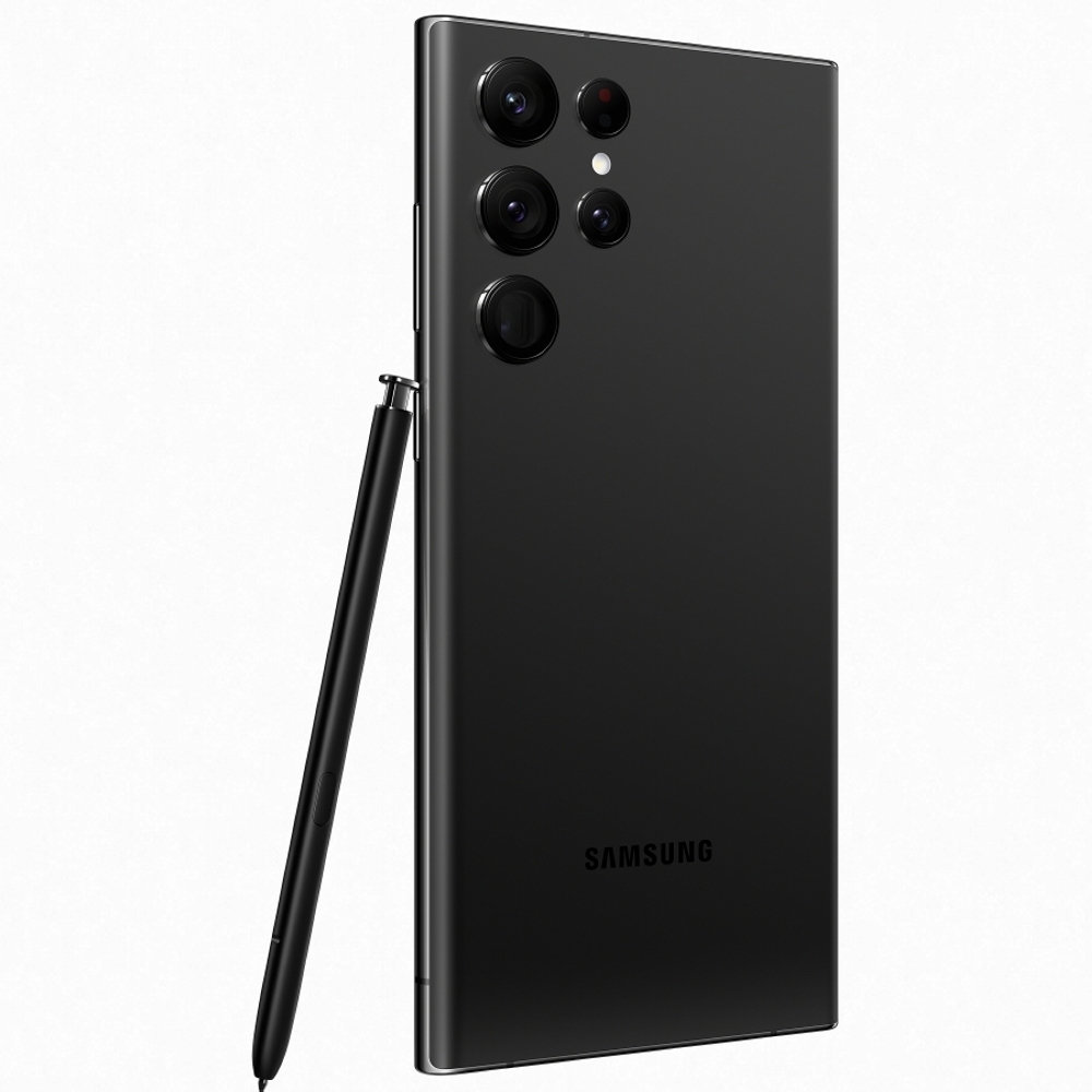 Samsung Galaxy S22 Ultra / 6.8 Dynamic AMOLED 2X 120Hz / Snapdragon 8 Gen 1 / 8GB / 128GB / 5000mAh / Black