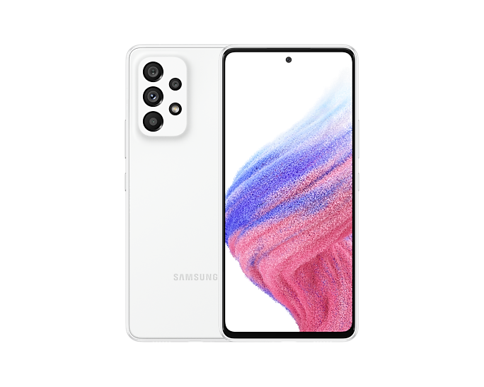 Samsung Galaxy A53 5G / 6.5'' Super AMOLED 120Hz / Exynos 1280 / 6GB / 128GB / 5000mAh / White