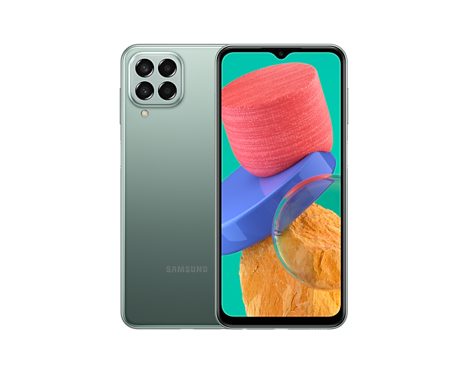 Samsung Galaxy M33 / 6.6 1080x2408 / Exynos 1280 / 6GB / 128GB / 6000mAh / Green
