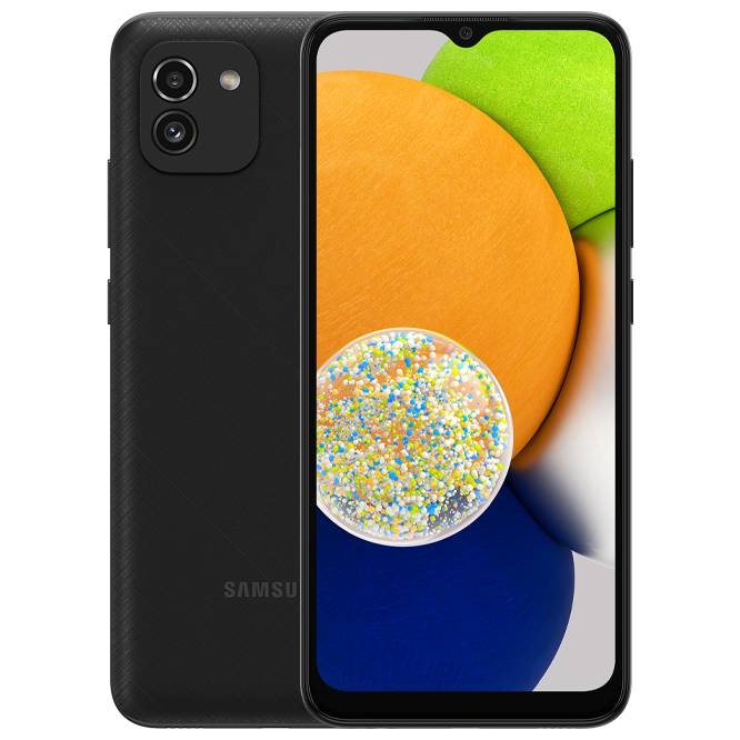 Samsung Galaxy A03 / 6.5'' PLS TFT / Octa-core / 4Gb / 64Gb / 5000mAh / Black