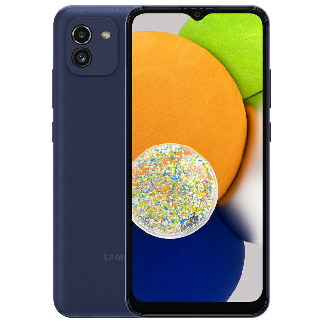 Samsung Galaxy A03 / 6.5'' PLS TFT / Octa-core / 4Gb / 64Gb / 5000mAh / Blue
