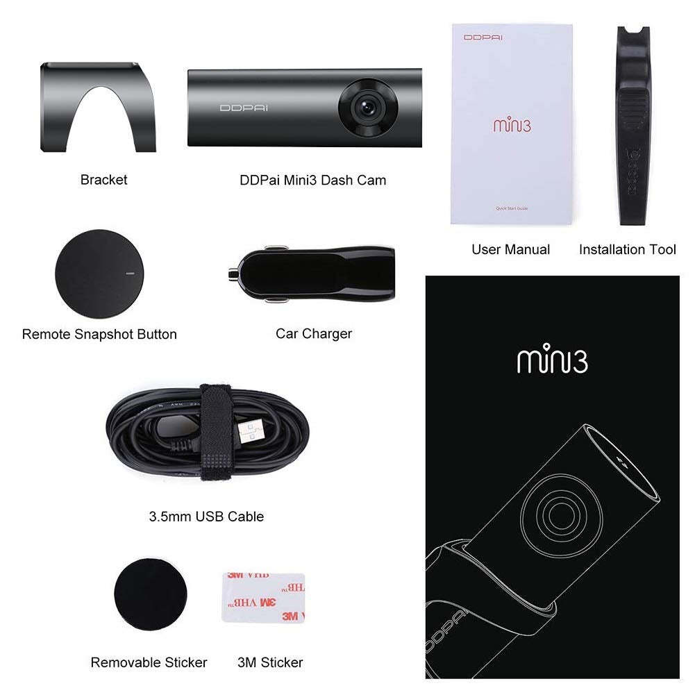 DDPai Dash Cam Mini 3