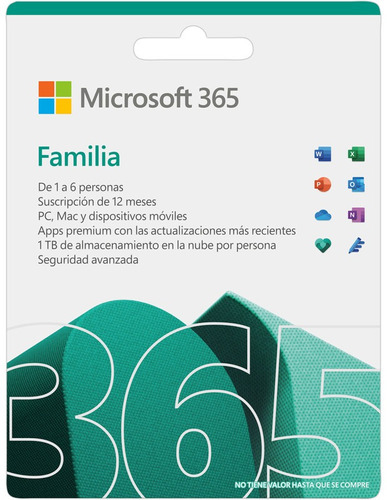Microsoft M365 Office Family Subscr 1year Russian