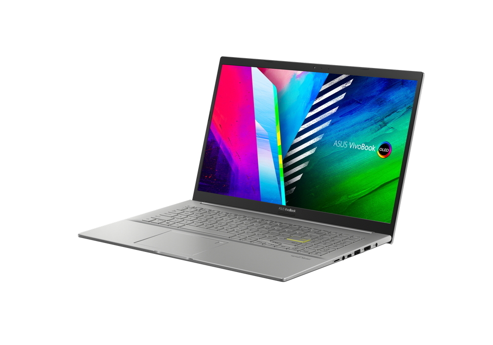 ASUS VivoBook K513EA / 15.6" FullHD OLED / Core i3-1125G4 / 8GB DDR4 / 256GB SSD / No OS / Silver