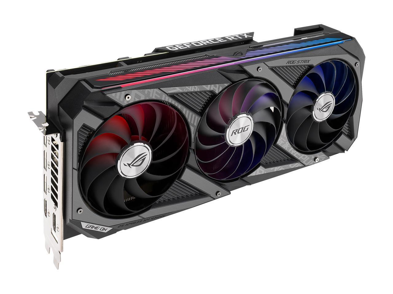 ASUS GeForce RTX 3070 Ti 8GB GDDR6X 256bit ROG Strix Gaming OC / ROG-STRIX-RTX3070TI-O8G-GAMING