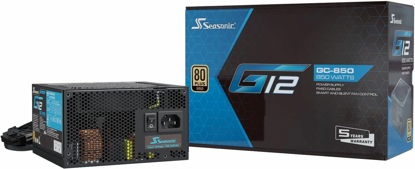 Seasonic G12 GC-850 / 850W 80+ Gold