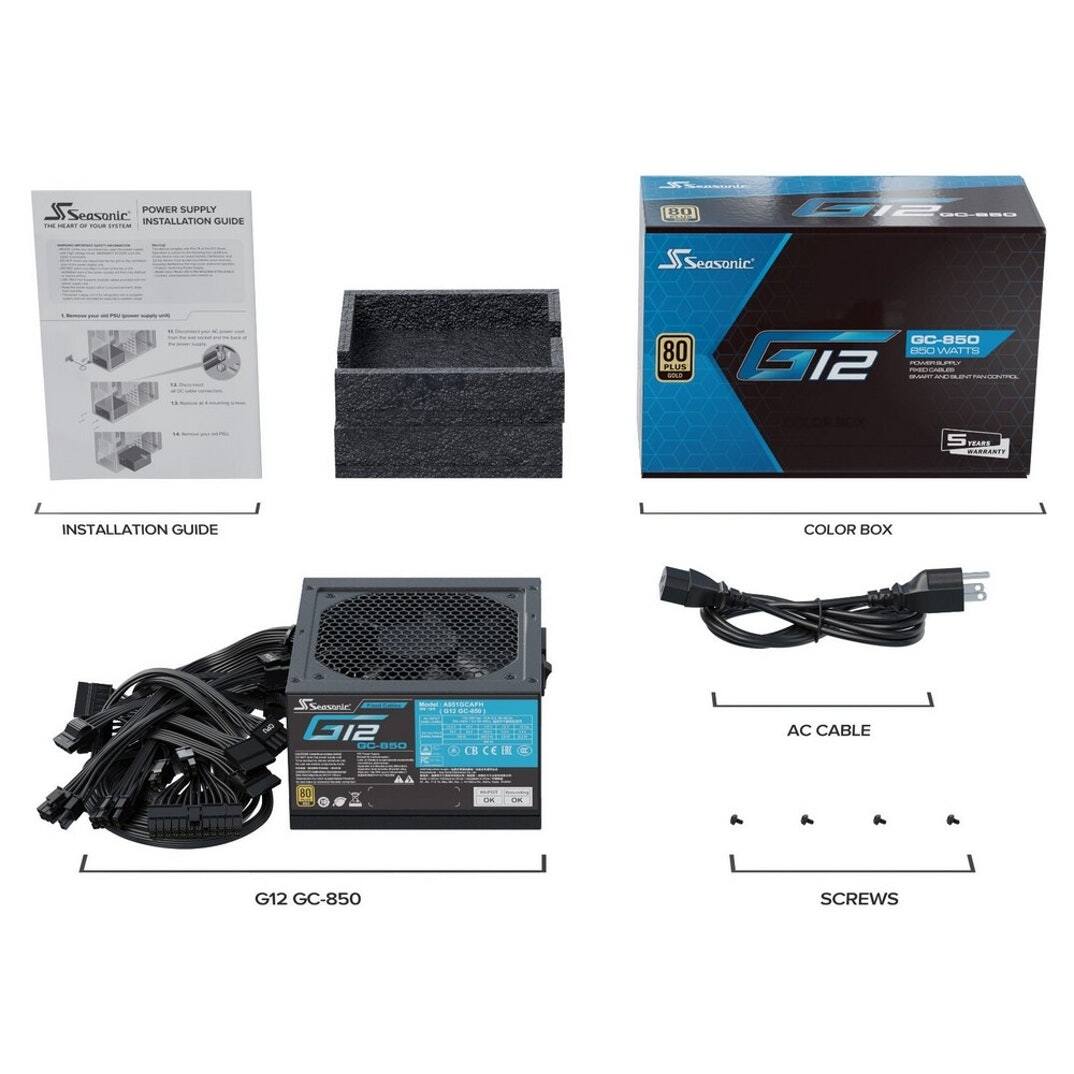 Seasonic G12 GC-850 / 850W 80+ Gold