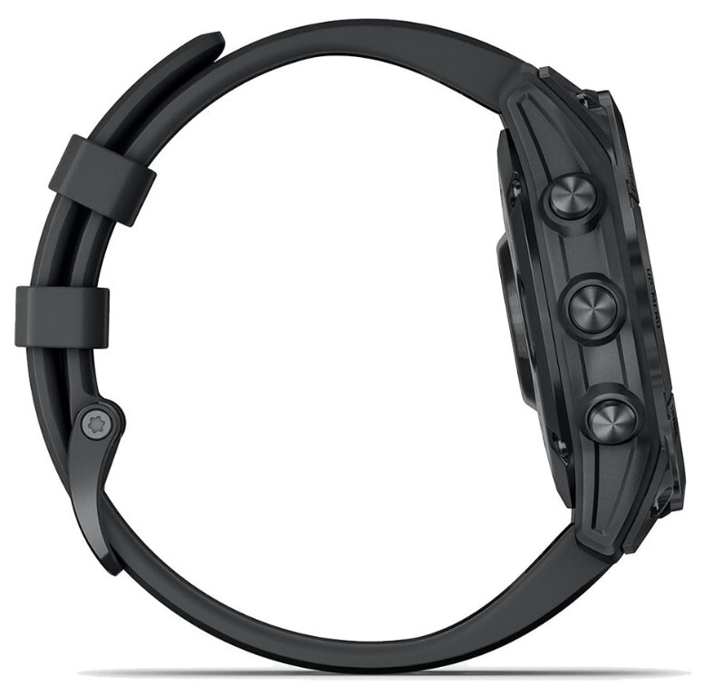 Garmin Fenix 7 Solar Slate Gray with Black Band / 010-02540-11