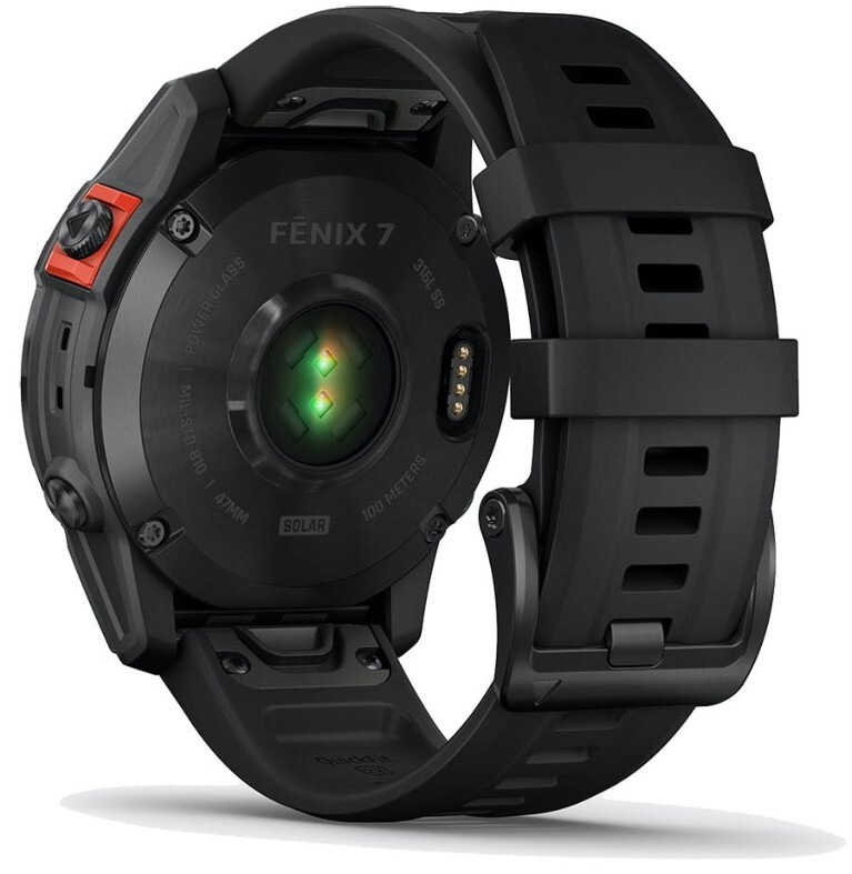Garmin Fenix 7 Solar Slate Gray with Black Band / 010-02540-11