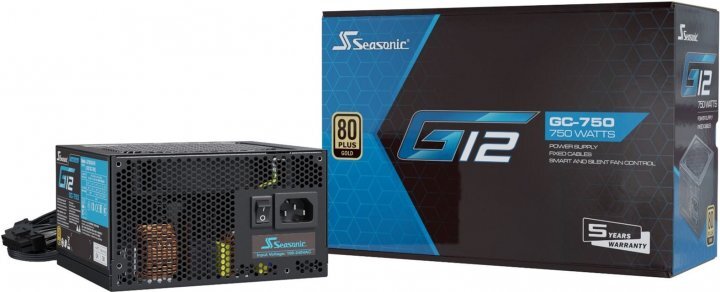 Seasonic G12 GC-750 / 750W 80+ Gold