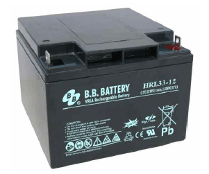 B.B. Battery HRL33-12 / 12V 33AH / 17.5x16.6x12.5cm
