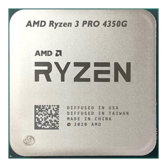 AMD Ryzen 3 PRO 4350G / Radeon Vega 6 NO cooler