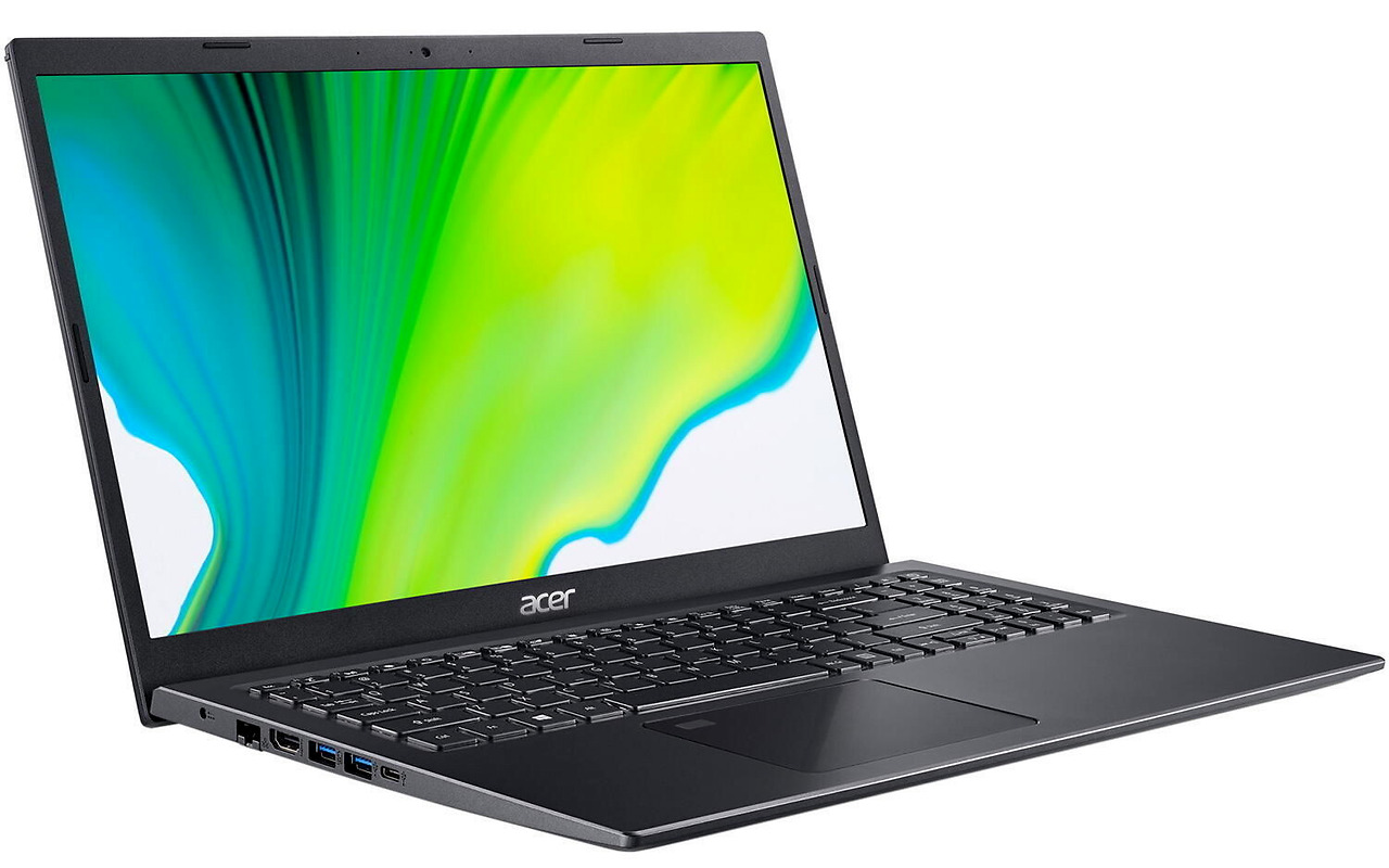 ACER Aspire A515-56-783W / 15.6" IPS FullHD / Core i7-1165G7 / 8GB DDR4 / 512GB NVMe / Iris Xe / No OS /