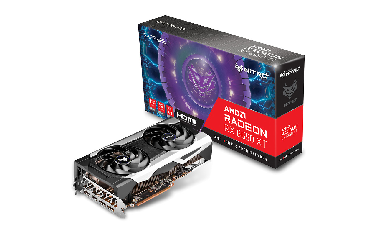 Sapphire NITRO+ Radeon RX 6650 XT GAMING OC 8GB GDDR6 128Bit / 11319-01-20G