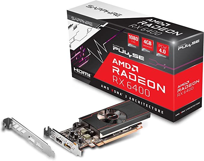Sapphire PULSE Radeon RX 6400 4GB GDDR6 64Bit / 11315-01-20G