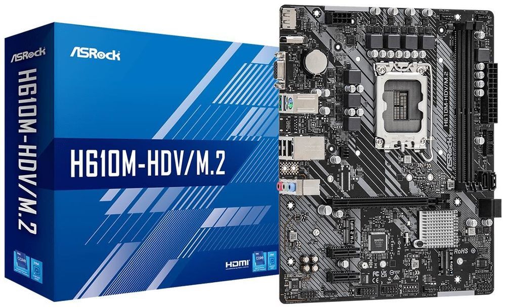ASRock H610M-HDV/M.2 / mATX LGA1700 DDR4 3200