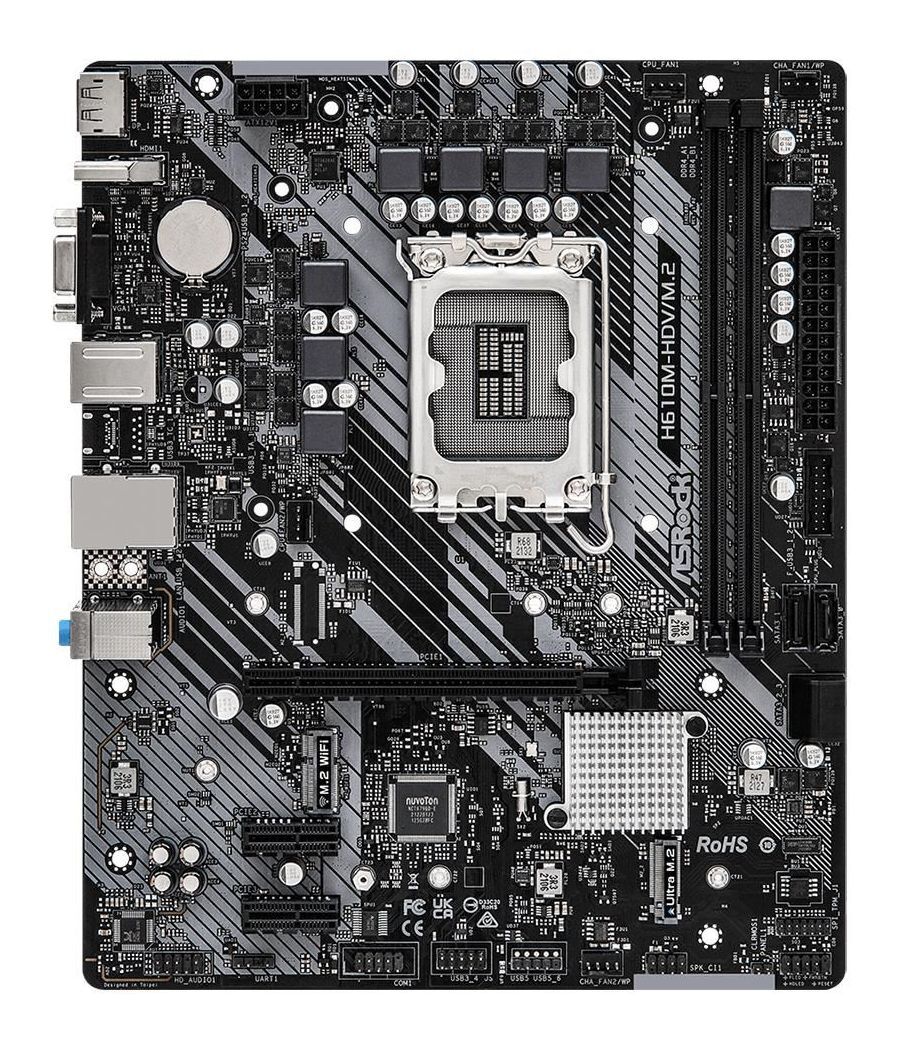 ASRock H610M-HDV/M.2 / mATX LGA1700 DDR4 3200