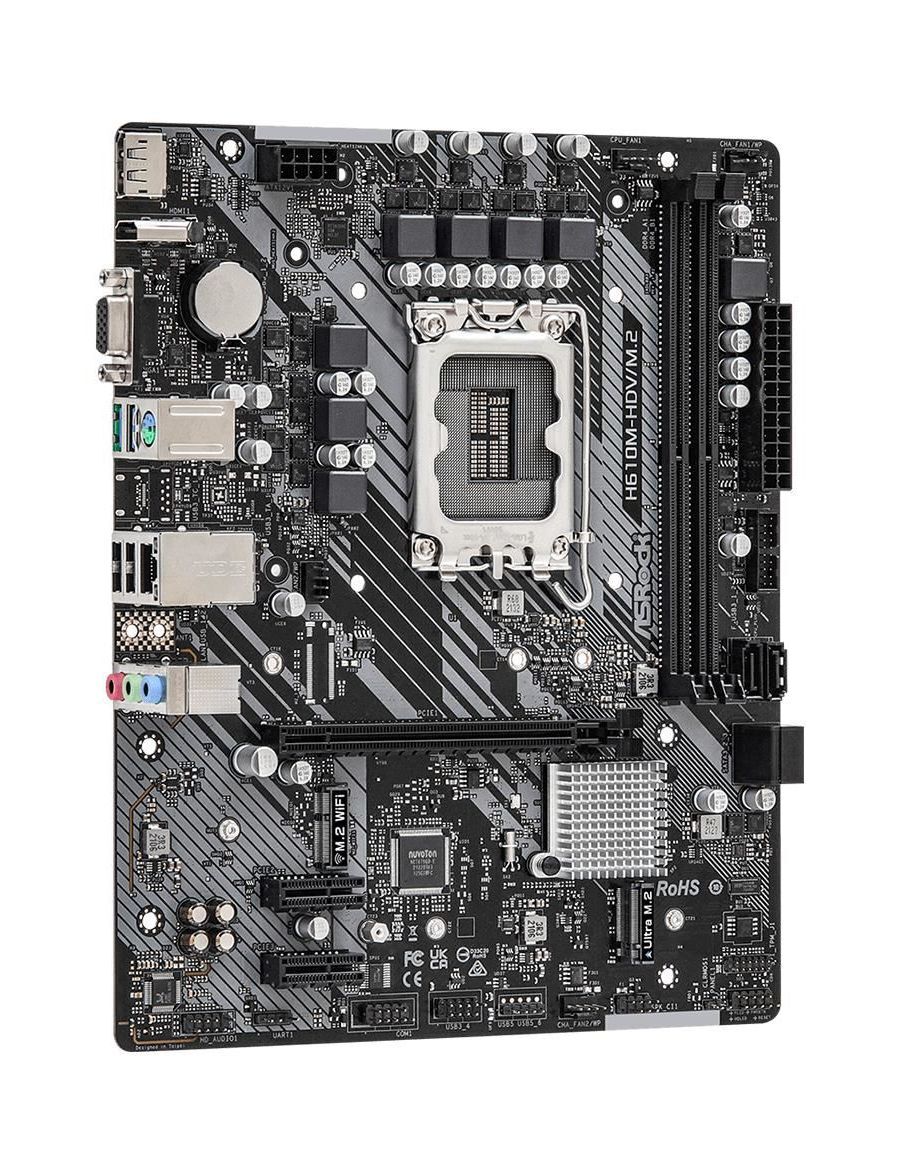 ASRock H610M-HDV/M.2 / mATX LGA1700 DDR4 3200