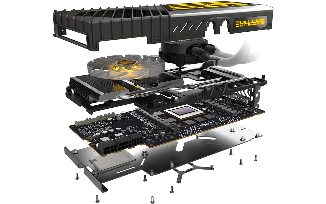 Sapphire TOXIC Radeon RX 6900XT Limited Edition OC LIQUID COOLED 16GB GDDR6 256Bit / 11308-13-20G
