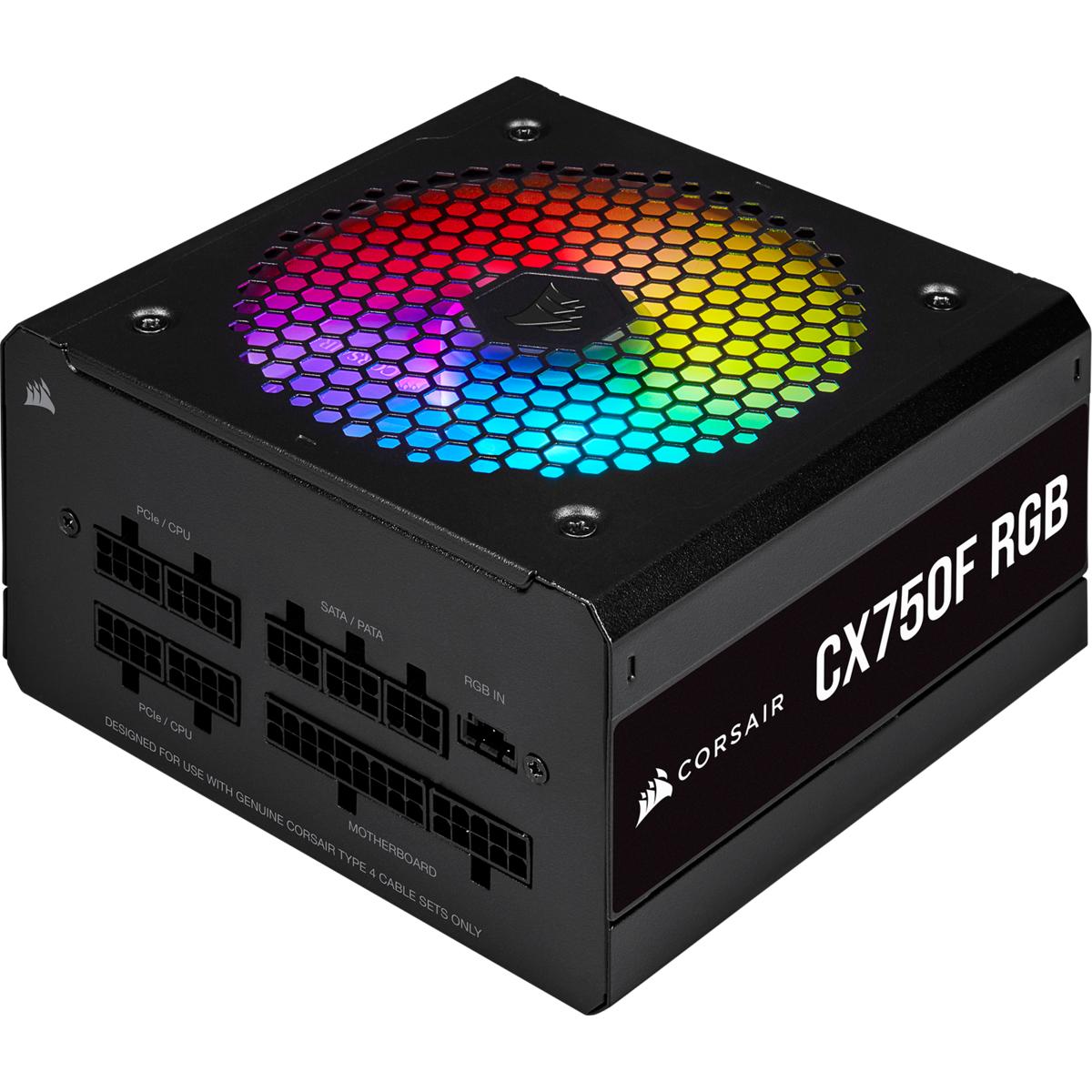 Corsair CX Series CX750F RGB / 750W 80 PLUS Bronze