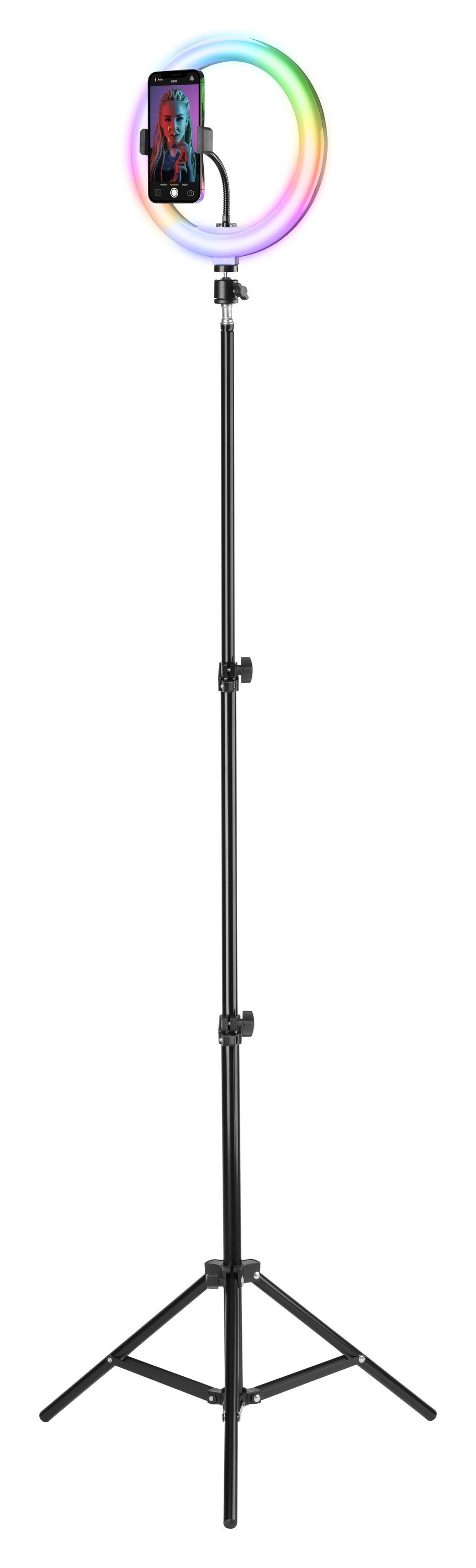 Cellularline Bluetooth Selfie Ring Multicolor Tripod