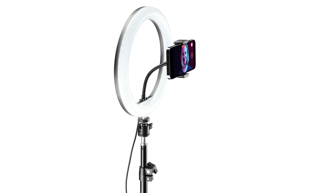 Cellularline Bluetooth Selfie Ring Multicolor Tripod