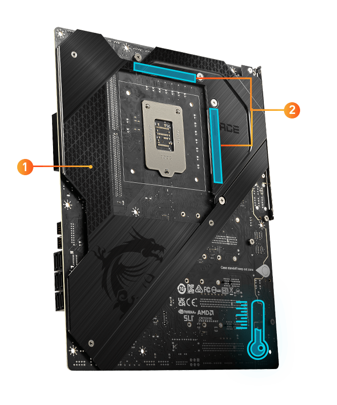 MSI MEG Z590 ACE / 16+1 ATX Socket 1200 Dual 4xDDR4-5600