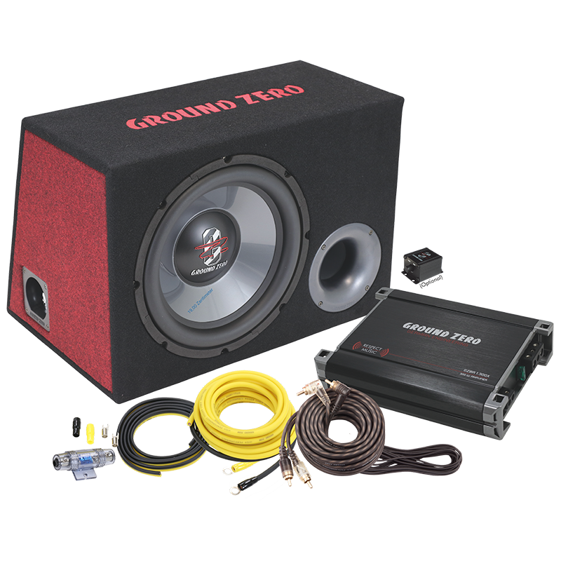 GROUND ZERO BASS KIT 12.300X / Subwoofer 300mm 300W