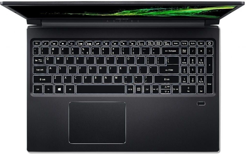 ACER Aspire A715-42G-R0VS / 15.6" FullHD IPS / Ryzen 5 5500U / 8GB DDR4 / 512GB NVMe / GeForce GTX 1650 4GB GDDR6 / No OS /