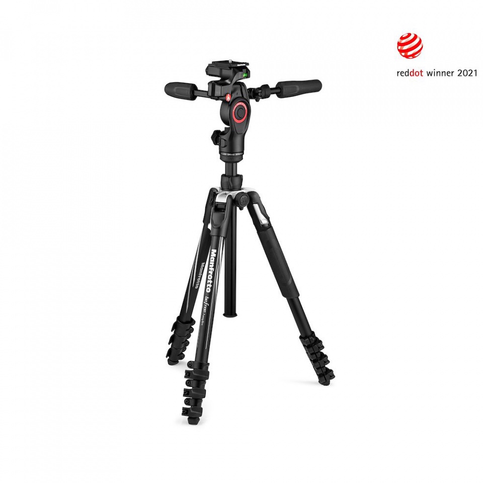 Manfrotto BeFree Advanced Lever 3W / MKBFRLA4BK-3W