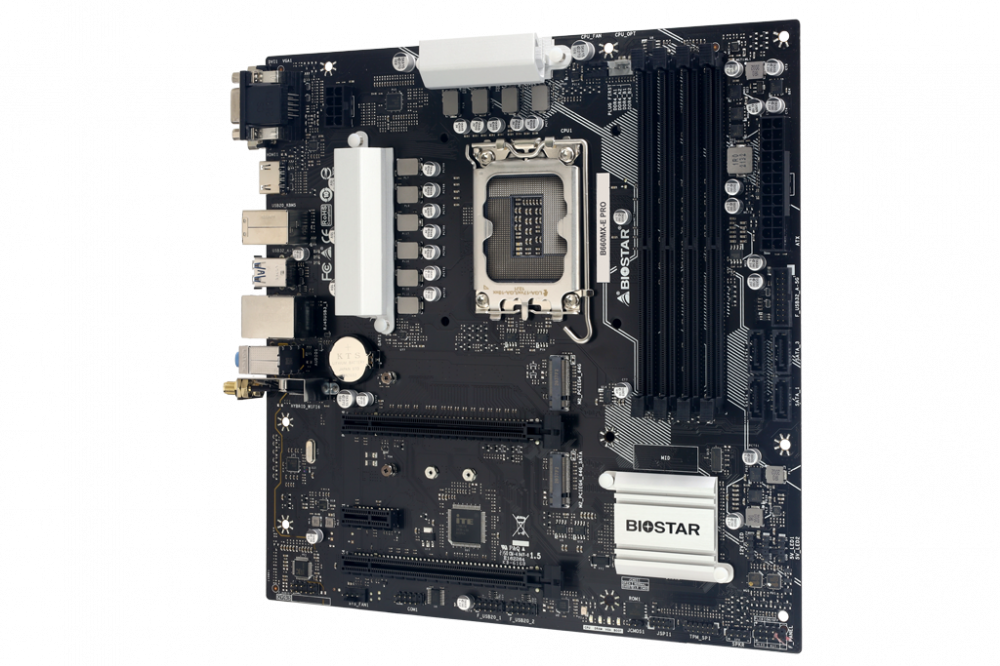 Biostar B660MX-E PRO / mATX Socket 1700 Dual 4xDDR4-4600