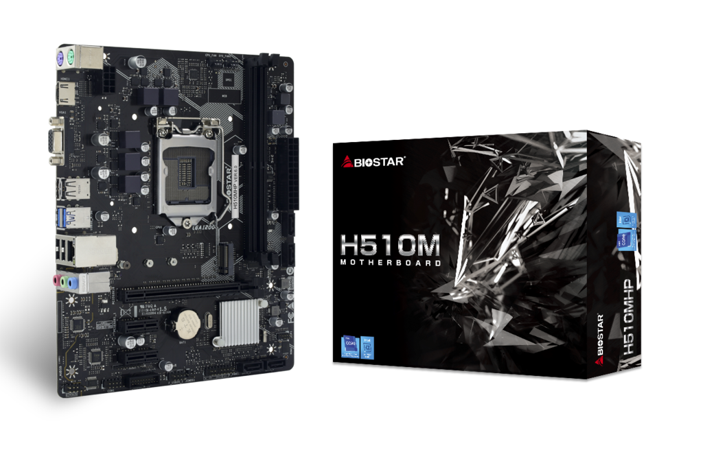 Biostar H510MHP / mATX Socket 1200 Dual 2xDDR4-3200