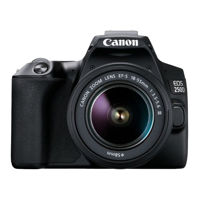 Canon EOS 250D + EF-S 18-55mm 3.5-5.6 IS STM / BLACK