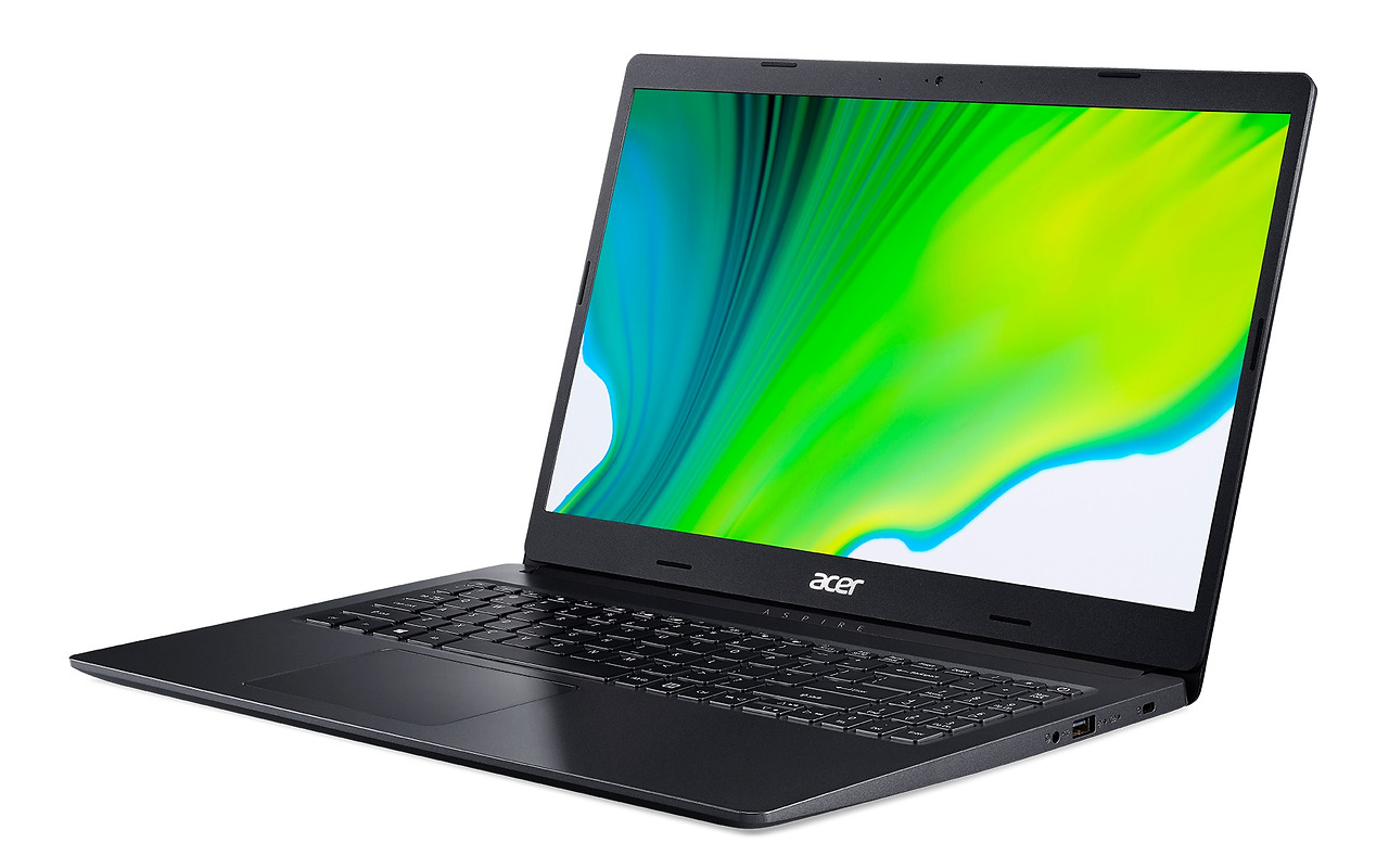 ACER Aspire A315-23 / 15.6" FullHD / AMD 3020e / 4GB DDR4 / 256GB NVMe / AMD Radeon / Linux / Black