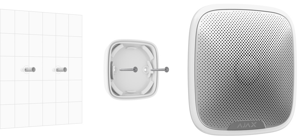 Ajax StreetSiren White