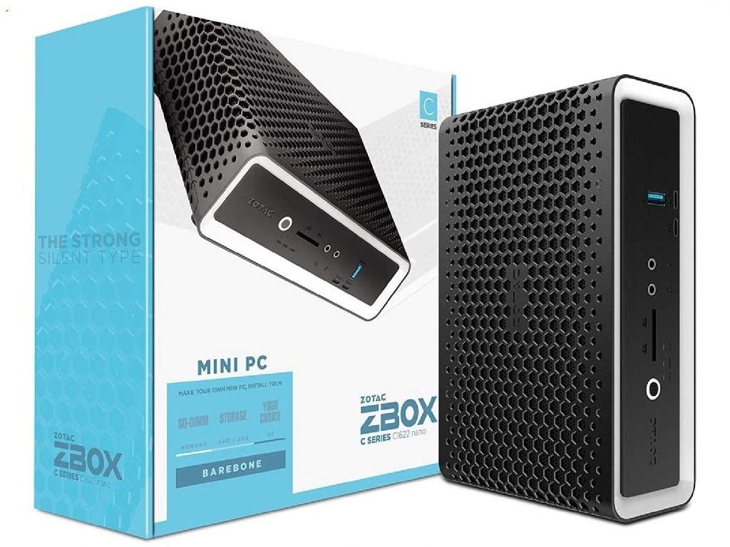 ZOTAC ZBOX-CI622NANO-BE / Core i3-10110U / 8GB DDR4 / 512GB SSD /