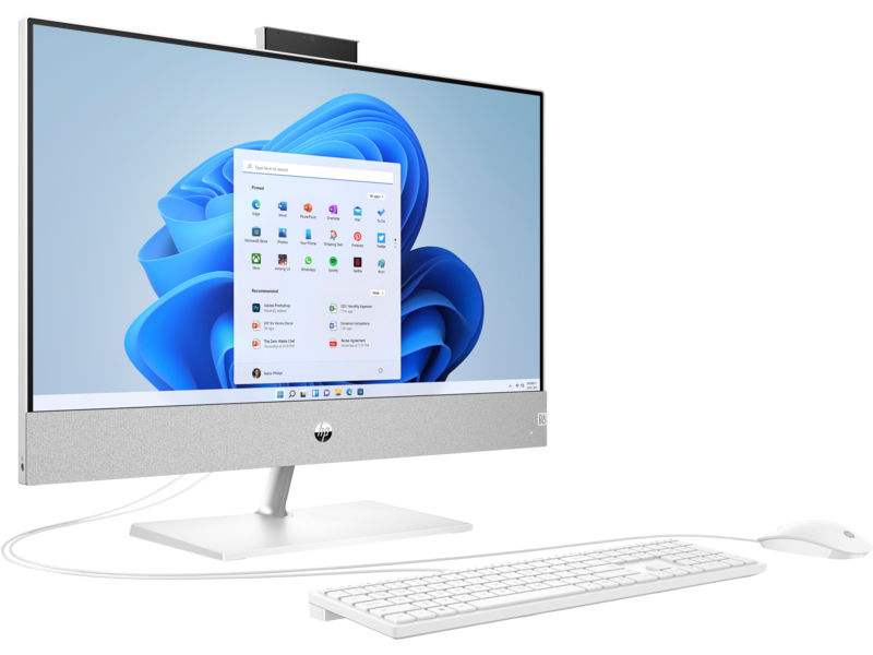 HP Pavilion 24-ca0021ur / 23.8 FullHD IPS / Ryzen 5 5500U / 8GB DDR4 / 512GB NVMe / AMD Radeon / FreeDOS /