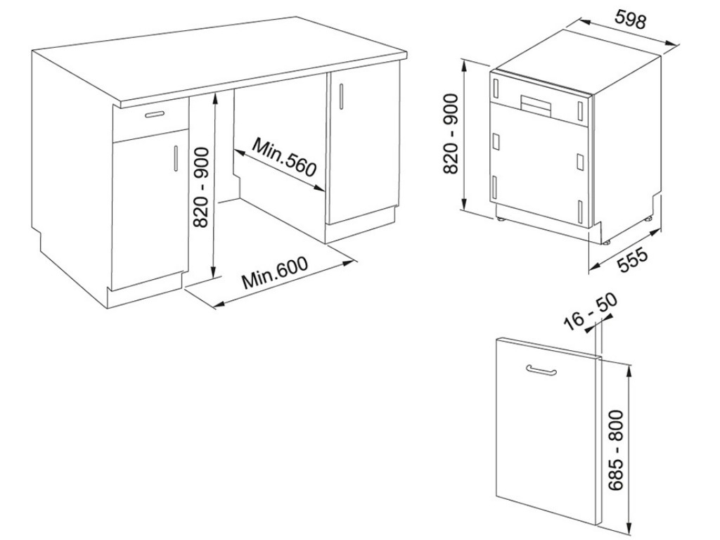 FRANKE FDW 614 D7P DOS D