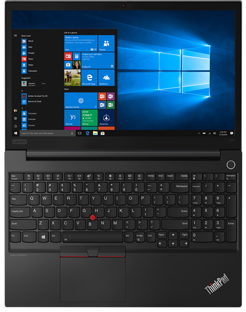 Lenovo ThinkPad E15 / 15.6 FullHD / Ryzen 5 4500U / 8GB DDR4 / 512GB SSD / AMD Radeon / Black / Windows