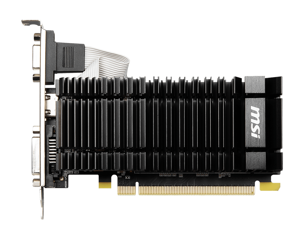 MSI GeForce GT 730 2GB DDR3 64Bit / N730K-2GD3H/LPV1