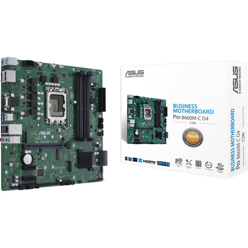 ASUS PRO B660M-C D4-CSM / Q-led Diagnostic