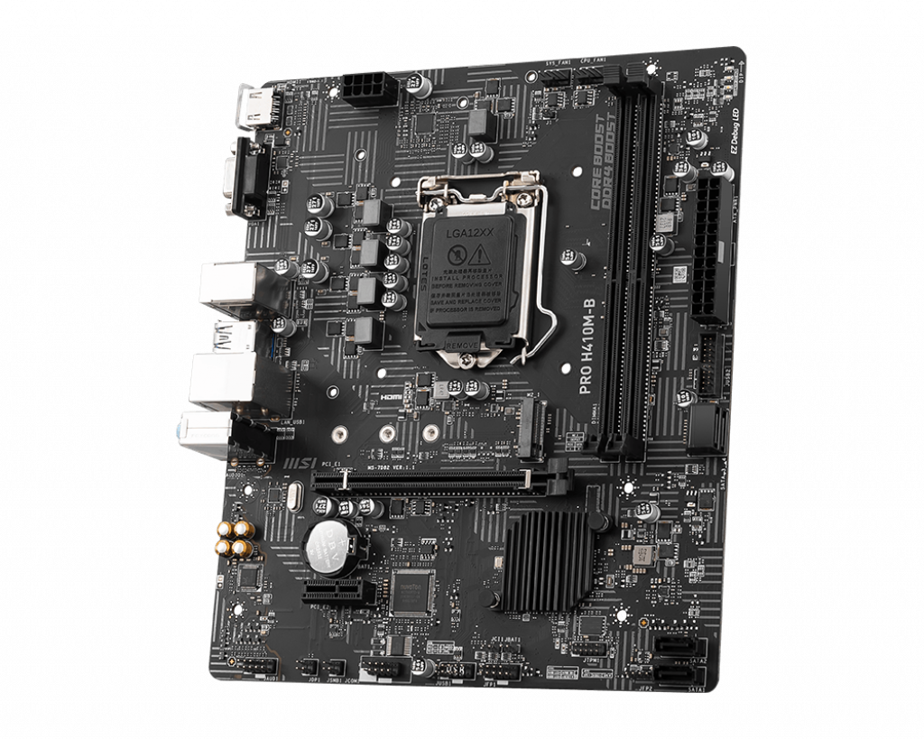 MSI PRO H410M-B / Intel H510 chipset