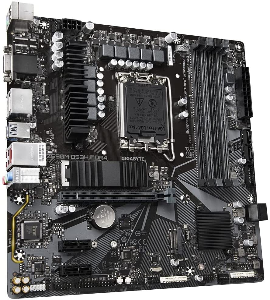 GIGABYTE Z690M DS3H DDR4 / mATX LGA1700 DDR4 5333