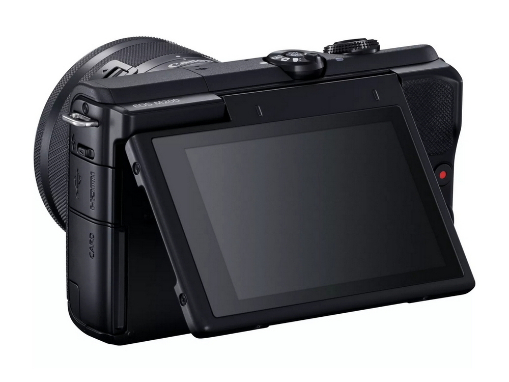 Canon EOS M200 / 15-45mm EF-M 3.5-6.3 IS STM / Streaming Kit /