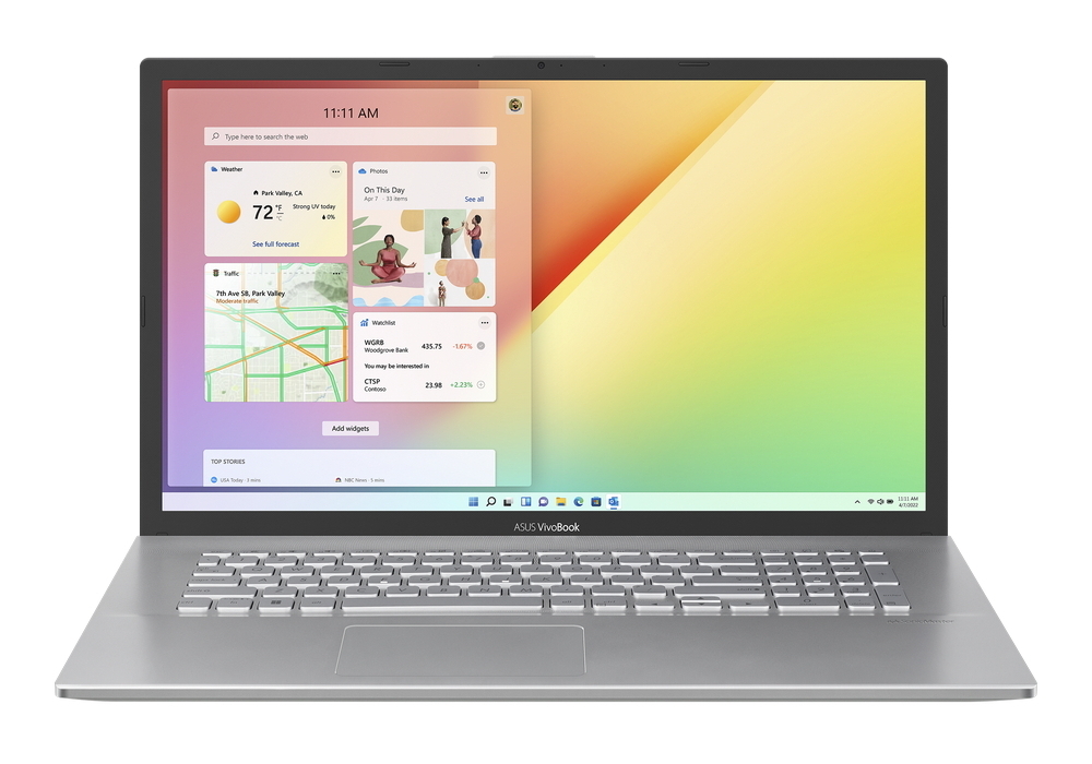 ASUS Vivobook 17 X712EA / 17.3 FullHD / Core i7-1165G7 / 16Gb RAM / 512Gb SSD / Intel Iris Xe / No OS