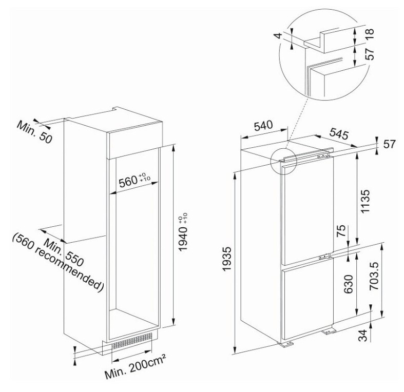 FRANKE FCB 360 TNF NE E