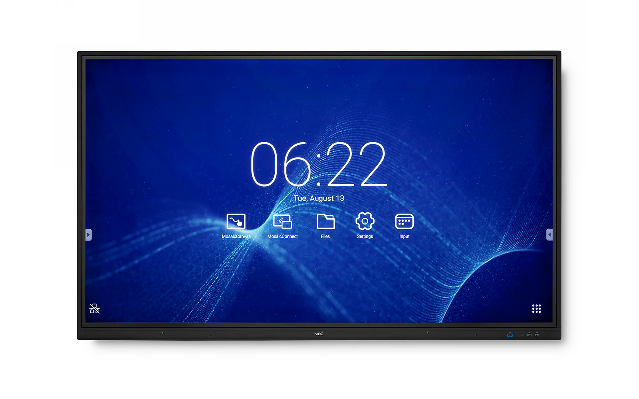 NEC MultiSync CB751Q / 75 IPS 3840x2160 Infrared Touch Collaboration Display