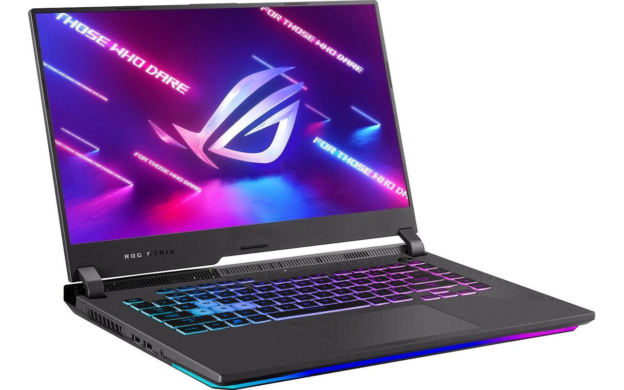 ASUS ROG Strix G15 G513RM / 15.6 WQHD IPS 165Hz / Ryzen 7 6800H / 16GB DDR5 / 1.0TB NVMe / GeForce RTX 3060 6GB GDDR6 / No OS