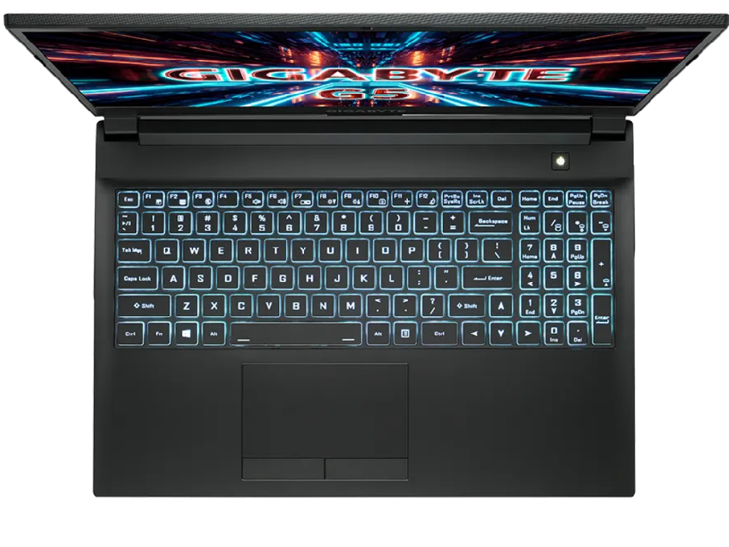 GIGABYTE G5 GD / 15.6 FullHD 144Hz / Core i5-11400H / 16GB RAM / 512GB SSD / GeForce RTX 3050 4GB / DOS / G5_GD-51RU123SD